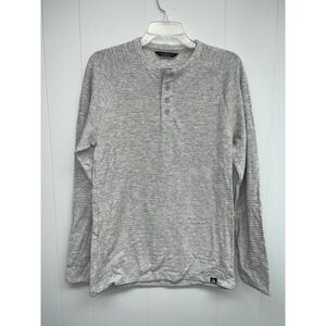 Alpine Design Men's Birch Mountain L/S Henley Griffin Heather Size Small NWT